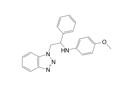 1-{.beta.-[N-(p-Methoxyphenyl)amino]-2'-(p-tolyl)}-benzotriazole