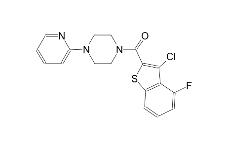 1-[(3-chloro-4-fluoro-1-benzothien-2-yl)carbonyl]-4-(2-pyridinyl)piperazine