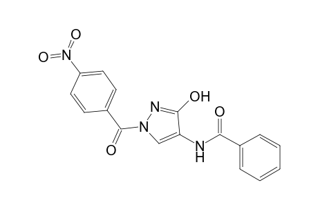 N-[2-(4-nitrobenzoyl)-5-oxo-1H-pyrazol-4-yl]benzamide