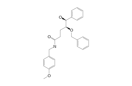 SYN-(4S,5S)-4-BENZYLOXY-5-HYDROXY-N-(4-METHOXYBENZYL)-5-PHENYLPENTANOYL-AMIDE