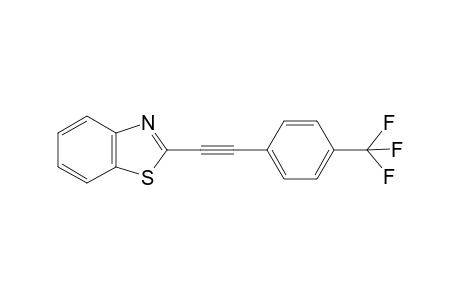 2-{[4-(Trifluoromethyl)phenyl]ethynyl}benzothiazole