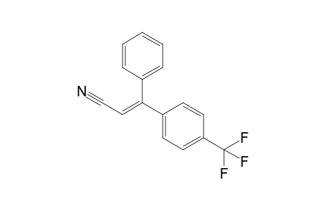 (E)-3-[4-(Trifluoromethyl)phenyl)-3-phenyl-2-propenenitrile