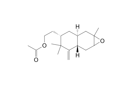 Naphth[2,3-b]oxirene-4-ethanol, decahydro-1a,5,5-trimethyl-6-methylene-, acetate, [1aR-(1a.alpha.,2a.alpha.,4.alpha.,6a.beta.,7a.alpha.)]-