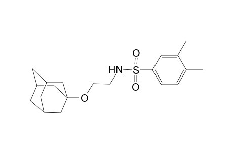 Benzenesulfonamide, N-[2-(adamantan-1-yloxy)ethyl]-3,4-dimethyl-
