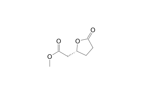 Methyl 2-((R)-Tetrahydro-5-oxofuran-2-yl)acetate