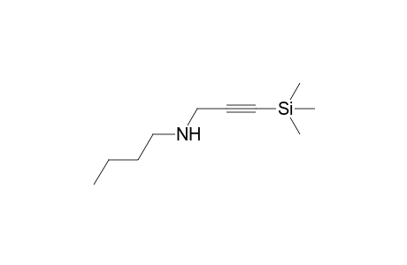 N-(3-trimethylsilylprop-2-ynyl)butan-1-amine