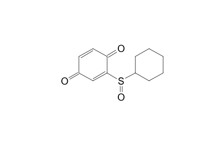 2-(Cyclohexylsulfinyl)-1,4-benzoquinone