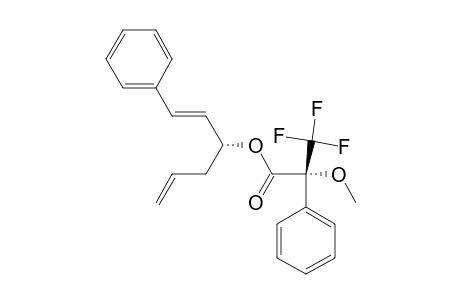 (R)-1-PHENYL-1,5-HEXADIEN-3-[(R)-3,3,3-TRIFLUORO-2-METHOXY-2-PHENYLPROPANOIC-ACID]-ESTER