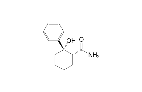 cis-2-Hydroxy-2-phenylcyclohexanecarboxyamide