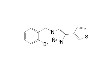 1-(2-Bromobenzyl)-4-(thiophen-3-yl)-1H-1,2,3-triazole