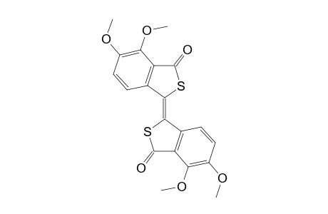 bis{3',4'-Dimethoxy-2'-oxo-2',5'-dihydrobenzo[3,4-a]thiophenylidene]