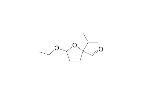 2-Furancarboxaldehyde, 5-ethoxytetrahydro-2-(1-methylethyl)-