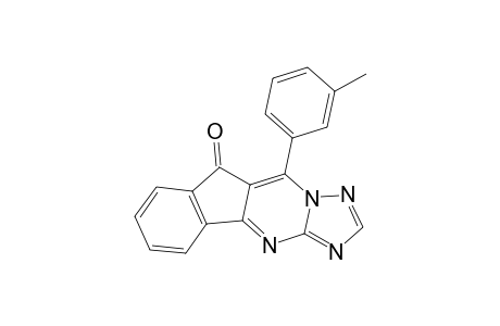 10-(3-Methylphenyl)-9H-indeno[1,2-d][1,2,4]triazolo[1,5-a]pyrimidin-9-one