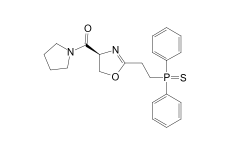 (S)-5-(PYRROLIDINOCARBONYL)-4,5-DIHYDRO-2-(2'-(DIPHENYLPHOSPHINOTHIOYL)-ETHYL)-1,3-OXAZOLE