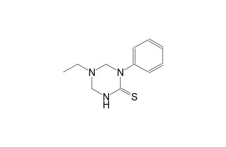 5-ethyl-1-phenyltetrahydro-1,3,5-triazine-2(1H)-thione