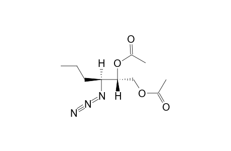 (2S*,3R*)-3-AZIDO-1,2-DIACETOXYHEXANE
