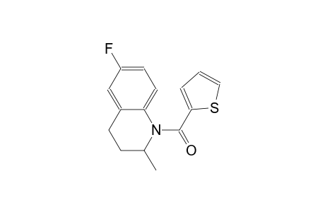 6-fluoro-2-methyl-1-(2-thienylcarbonyl)-1,2,3,4-tetrahydroquinoline