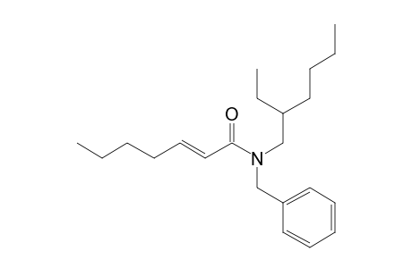 Hept-2-enoylamide, N-benzyl-N-(2-ethylhexyl)-