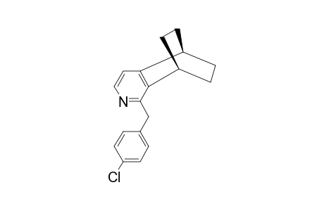 5,8-ETHANO-1-(PARA-CHLOROBENZYL)-5,6,7,8-TETRAHYDROISOQUINOLINE