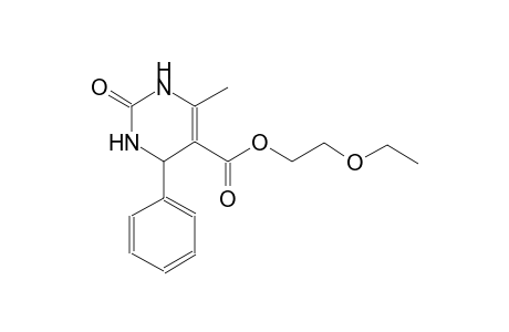 2-ethoxyethyl 6-methyl-2-oxo-4-phenyl-1,2,3,4-tetrahydro-5-pyrimidinecarboxylate