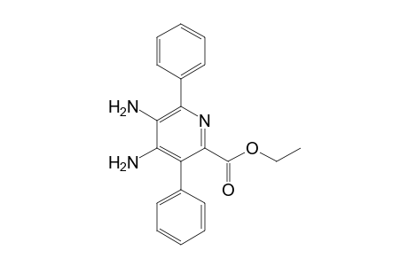 4,5-diamino-3,6-diphenyl-2-pyridinecarboxylic acid ethyl ester