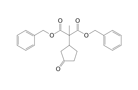 3-[bis(Benzyloxycarbonyl)ethyl]-cyclopentan-1-one