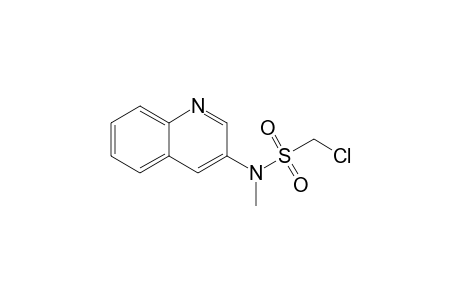 N-(3-Quinolyl)-N-methylchloromethanesulfonamide