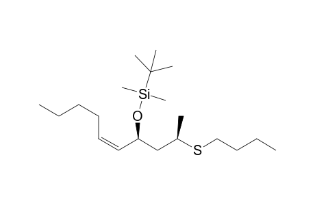tert-Butyl(((2R,4S,Z)-2-(butylthio)dec-5-en-4-yl)oxy)dimethylsilane