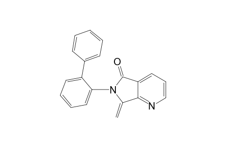 5H-Pyrrolo[3,4-b]pyridin-5-one, 6-[1,1'-biphenyl]-2-yl-6,7-dihydro-7-methylene-
