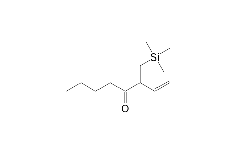 3-(Trimethylsilyl)methyl-1-octen-4-one