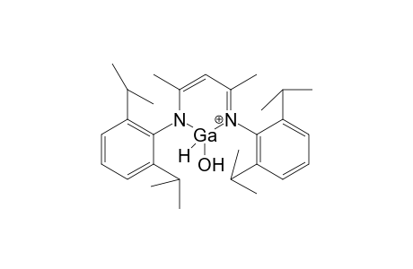 1,3-bis(2',6'-Diisopropylphenyl)-2-(hydroxy)-4,6-dimethyl-2-gallia-2H-pyrimidine