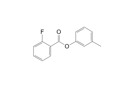 2-Fluorobenzoic acid, 3-methylphenyl ester