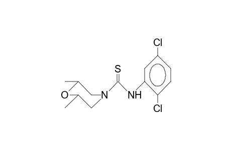 cis-2,6-Dimethyl-2',5'-dichloro-4-morpholine-thiocarbanilide