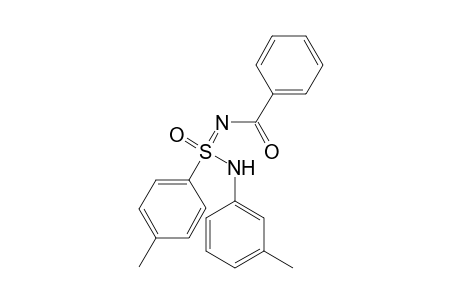 N-(Benzoyl)-4-toluenesulfonimid-N'-3-tolylamide