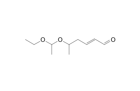 2-Hexenal, 5-(1-ethoxyethoxy)-, [R*,S*-(E)]-(.+-.)-