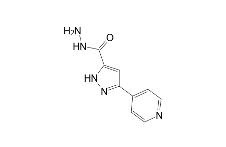 2H-Pyrazole-3-carboxylic acid, 5-pyridin-4-yl-, hydrazide
