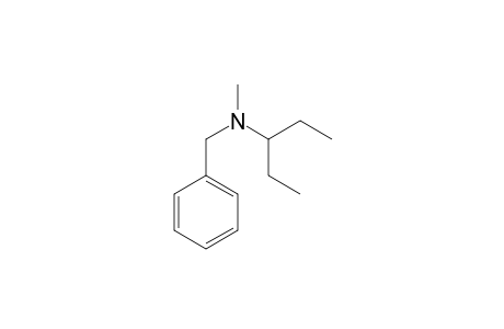 N-Methyl,N-(3-pentyl)benzylamine