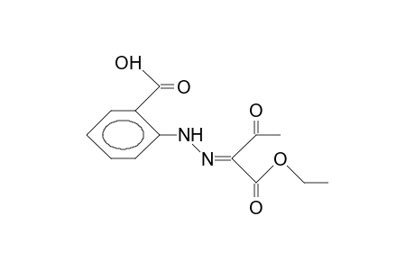 anti-2-(2-Carboxyphenyl-hydrazono)-acetoacetic acid, ethyl ester