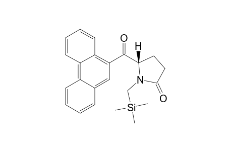 1-Trimethylsilylmethyl-2-pyrrolidone-5-(9'-phenanthrenyl methanone)