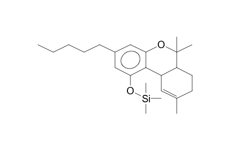 6H-Dibenzo[b,d]pyran, 6a,7,8,10a-tetrahydro-6,6,9-trimethyl-3-pentyl-1-[(trimethylsilyl)oxy]-, (6aR-trans)-