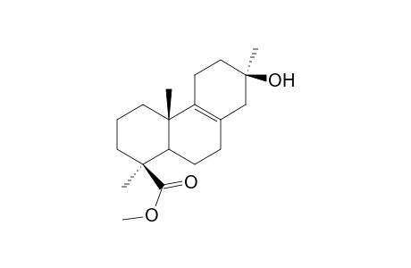 Methyl 13.beta.-hydroxy-13-methylpodocarp-8-en-18-oate