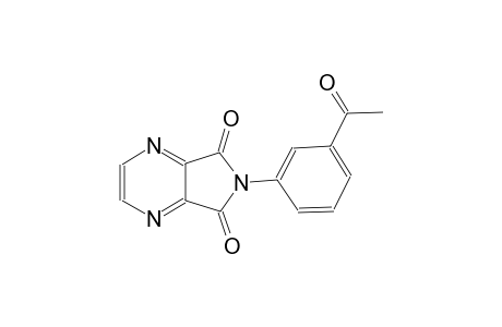 5H-pyrrolo[3,4-b]pyrazine-5,7(6H)-dione, 6-(3-acetylphenyl)-