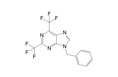 9-Benzyl-2,6-bis(trifluoromethyl)-9H-purine