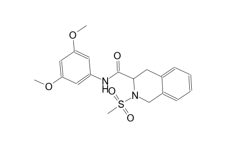 N-(3,5-dimethoxyphenyl)-2-(methylsulfonyl)-1,2,3,4-tetrahydro-3-isoquinolinecarboxamide