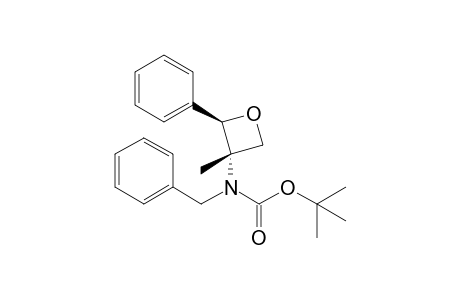 N-benzyl-N-[(2R,3S)-3-methyl-2-phenyl-oxetan-3-yl]carbamic acid tert-butyl ester
