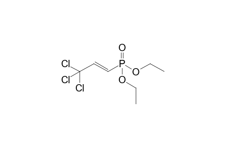 Diethyl 3,3,3-trichloro-1-propenylphosphonate