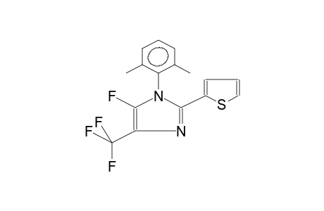 1-(2,6-DIMETHYLPHENYL)-5-FLUORO-2-(2-THIENYL)-4-TRIFLUOROMETHYLIMIDAZOLE