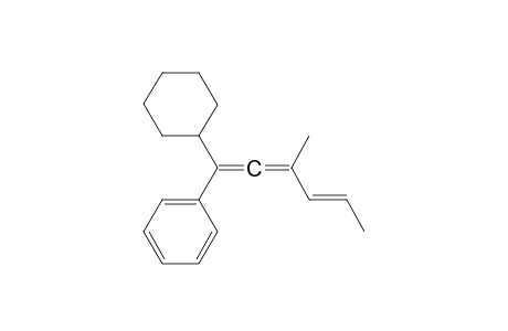 (E)-(1-cyclohexyl-3-methylhexa-1,2,4-trien-1-yl)benzene