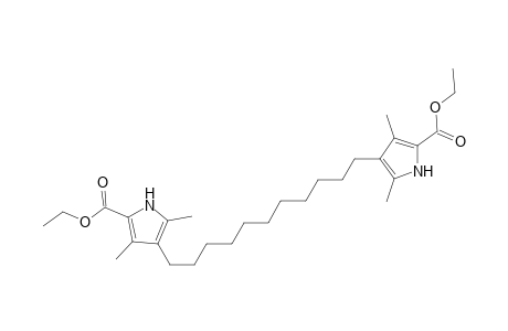 1,11-bis[5-(ethoxycarbonyl)-2,4-dimethylpyrrol-3-yl]undecane