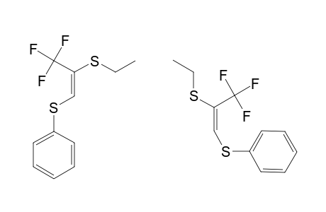 (E)-2-(ETHYLTHIO)-3-(PHENYLTHIO)-1,1,1-TRIFLUOROPROP-2-ENE